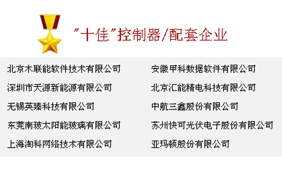 祝贺腾博会官网荣膺“最受欢迎十佳光伏企业”