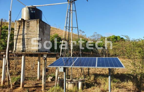 危地马拉永磁光伏水泵替换年久失修风车提水，让地球更美
